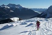 Scialpinistica da Colere allo Chalet dell'aquila (2200 m.) sabato 23 gennaio 2010 -  FOTOGALLERY